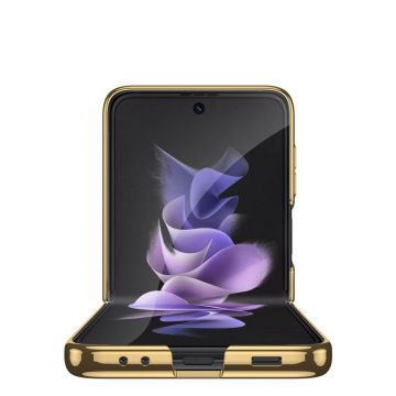 Carcasa Tech-Protect Mood Ring compatibila cu Samsung Galaxy Z Flip 4 5G Black/Gold