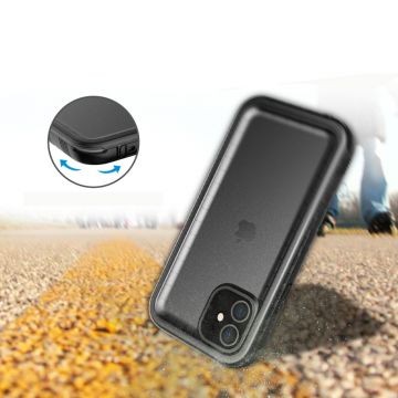 Carcasa waterproof TECH-PROTECT Shellbox compatibila cu iPhone 13, IP68, Protectie display, Negru