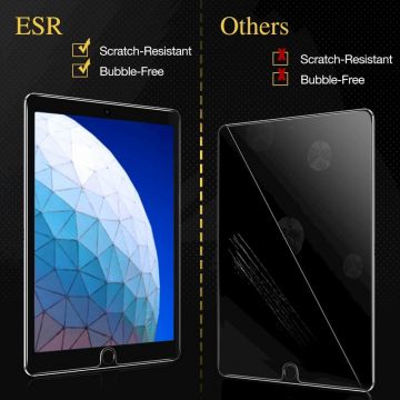 Folie protectie transparenta Case Friendly ESR Tempered Glass compatibila cu iPad 10.2 inch (2019/2020/2021) / iPad Air 3 (2019)