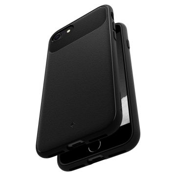 Husa slim Caseology Vault compatibila cu iPhone 7/8/SE 2020/2022 Matte Black