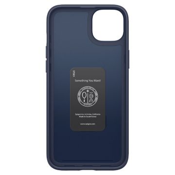 Husa slim Spigen Thin Fit compatibila cu iPhone 14 Plus Navy Blue