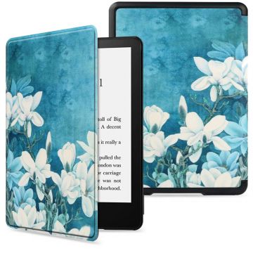 Husa Tech-Protect Smartcase compatibila cu Amazon Kindle Paperwhite V/5 si Signature Edition 2021 Magnolia