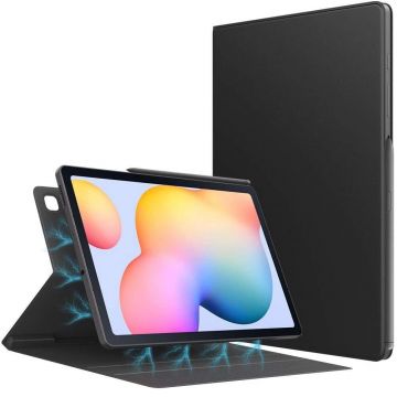 Husa Tech-Protect Smartcase Magnetic compatibila cu Samsung Galaxy Tab S6 Lite 2020/2022 10.4 inch Black