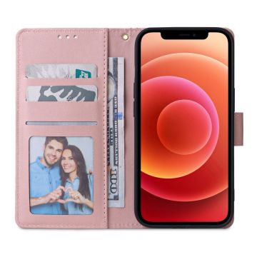 Husa TECH-PROTECT Wallet compatibila cu Samsung Galaxy A13 4G Bloom Pink