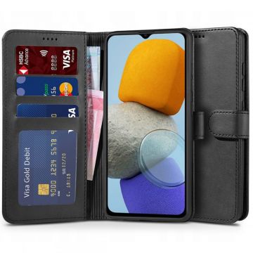 Husa TECH-PROTECT Wallet compatibila cu Samsung Galaxy M23 5G Black