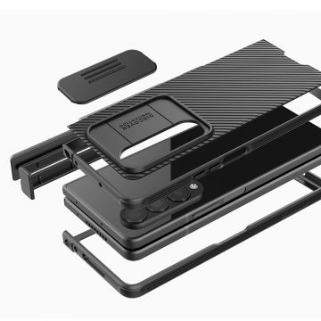 Carcasa Nillkin Cam Shield Pro compatibila cu Samsung Galaxy Z Fold 4 5G Black