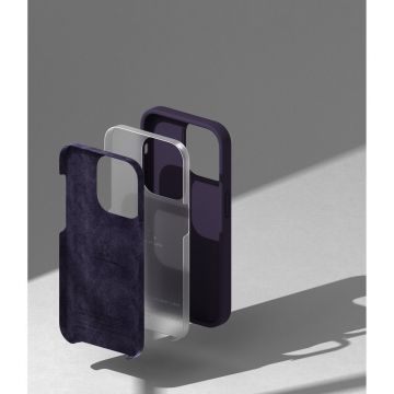 Carcasa Ringke Silicone compatibila cu iPhone 14 Pro Purple