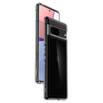 Carcasa Spigen Ultra Hybrid compatibila cu Google Pixel 7 Crystal Clear