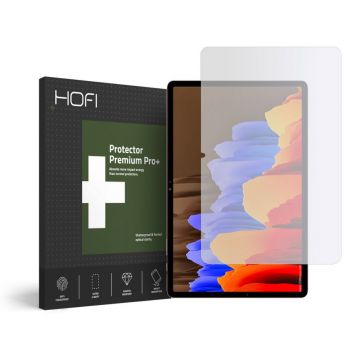 Folie protectie transparenta HOFI Glass Pro Tempered Glass 0.3mm compatibila cu Samsung Galaxy Tab S7 Plus / Tab S8 Plus 12.4 inch