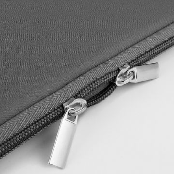 Geanta universala laptop 14 inch rezistenta la stropire din neopren, Gri