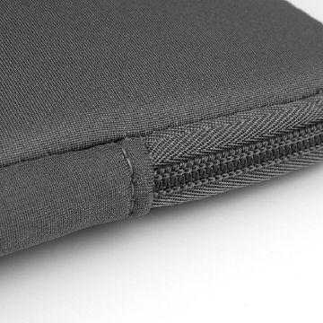 Geanta universala laptop 14 inch rezistenta la stropire din neopren, Negru