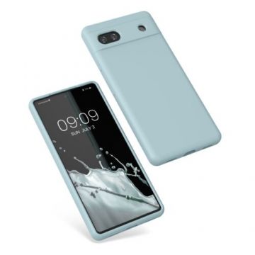 Husa Kwmobile pentru Google Pixel 6a, Silicon, Verde, 57815.200