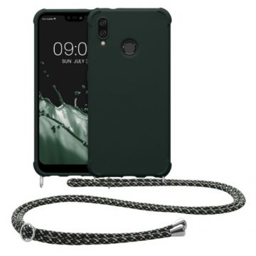 Husa Kwmobile pentru Huawei P20 Lite, Silicon, Verde, 52080.169