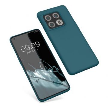 Husa Kwmobile pentru OnePlus 10 Pro, Silicon, Verde, 57460.57