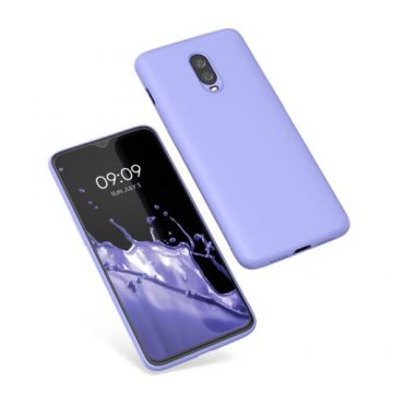 Husa Kwmobile pentru OnePlus 6T, Silicon, Albastru, 55347.139