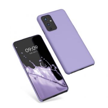 Husa Kwmobile pentru OnePlus 9, Silicon, Mov, 56040.222