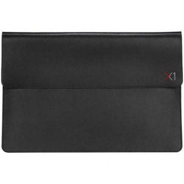 Husa laptop Lenovo ThinkPad X1 Carbon/Yoga Leather 14inch (Negru)