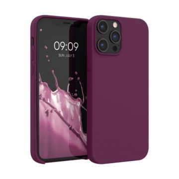 Husa pentru Apple iPhone 12 Pro Max, Silicon, Violet, 52644.187