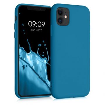 Husa pentru iPhone 11, Silicon, Albastru, 50791.224