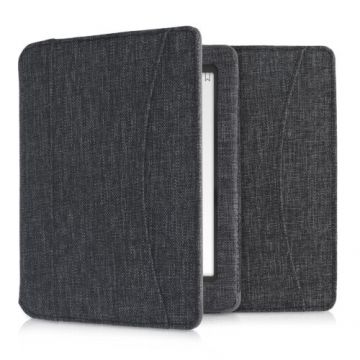 Husa pentru Kobo Aura Edition 1, Textil, Gri, Kwmobile, 54136.19