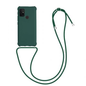 Husa pentru Motorola Moto G30/Moto G20/Moto G10, Silicon, Verde, 55681.80, Kwmobile