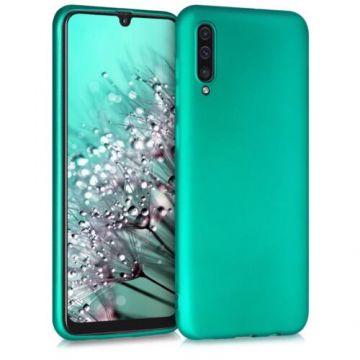 Husa pentru Samsung Galaxy A50, Silicon, Verde, 48056.128