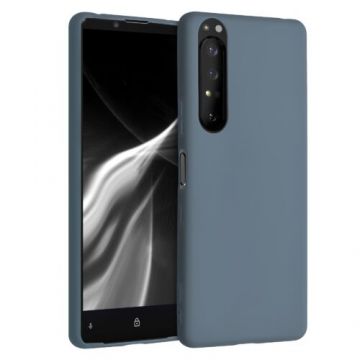 Husa pentru Sony Xperia 1 III, Silicon, Albastru, 54753.202