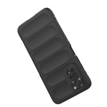 Carcasa Magic Shield compatibila cu Xiaomi Redmi Note 11 Black
