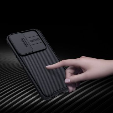 Carcasa Nillkin Cam Shield Pro compatibila cu Samsung Galaxy S22 Black