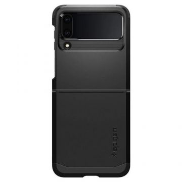 Carcasa Spigen Tough Armor compatibila cu Samsung Galaxy Z Flip 4 5G, Negru