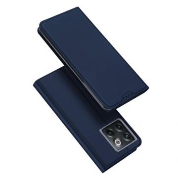 Husa Book Dux Ducis Skin Pro Flip Card Wallet pentru Motorola Moto G32, Albastru