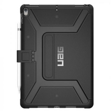 Husa Book UAG Metropolis Series pentru Apple iPad 7 10.2inch (Negru)