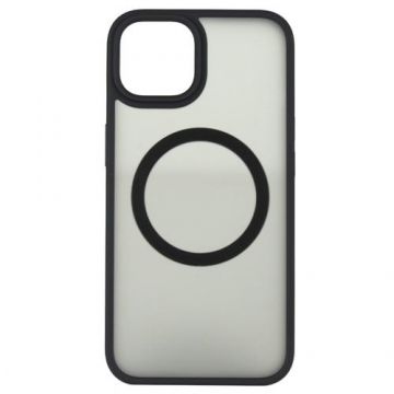 Husa Devia Husa Pino Series Magnetic compatibila cu iPhone 14 Pro, Negru