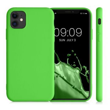 Husa Kwmobile pentru Apple iPhone 11, Silicon, Verde, 50791.159
