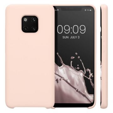 Husa Kwmobile pentru Huawei Mate 20 Pro, Silicon, Roz, 52287.225