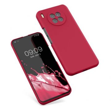 Husa Kwmobile pentru Huawei nova 8i, Silicon, Rosu, 56460.229