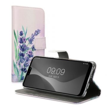 Husa Kwmobile pentru Huawei P20 Lite, Piele ecologica, Multicolor, 44364.35