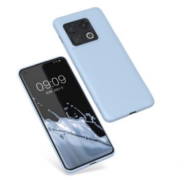 Husa Kwmobile pentru OnePlus 10 Pro, Silicon, Albastru, 57245.58