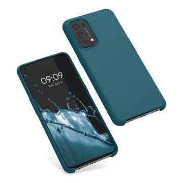 Husa Kwmobile pentru OPPO Find X3 Lite, Silicon, Verde, 55201.57