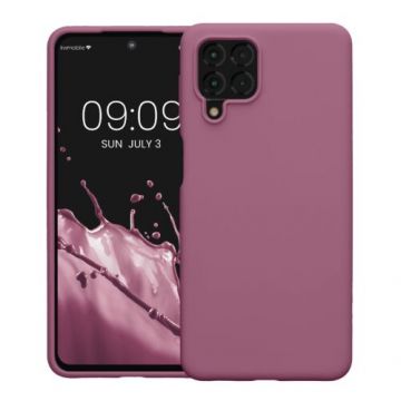 Husa Kwmobile pentru Samsung Galaxy M53 5G, Silicon, Violet, 57854.167