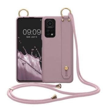 Husa Kwmobile pentru Xiaomi Mi 10T/Mi 10T Pro, Silicon, Roz, 54870.193