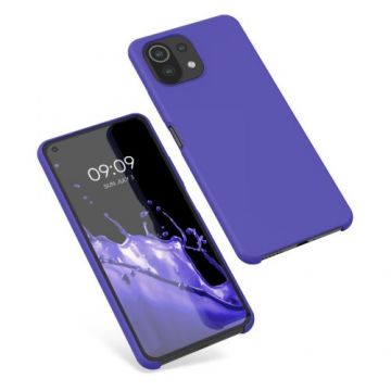 Husa Kwmobile pentru Xiaomi Mi 11 Lite 5G/11 Lite 5G NE, Silicon, Albastru, 54730.234