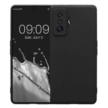 Husa Kwmobile pentru Xiaomi Poco F4 GT, Silicon, Negru, 58528.47