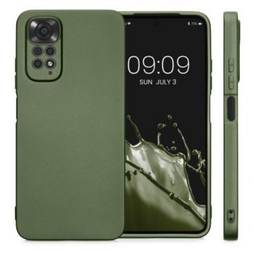 Husa Kwmobile pentru Xiaomi Redmi Note 11/Redmi Note 11s, Silicon, Verde, 58651.233