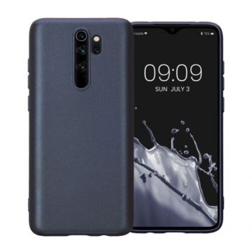 Husa Kwmobile pentru Xiaomi Redmi Note 8 Pro, Silicon, Albastru, 57279.239