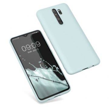 Husa Kwmobile pentru Xiaomi Redmi Note 8 Pro, Silicon, Verde, 50242.200