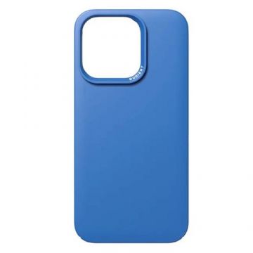 Husa Nudient Thin compatibila cu iPhone 14 Pro, MagSafe, Albastru