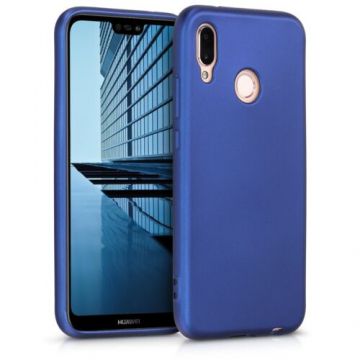 Husa pentru Huawei P20 Lite, Silicon, Albastru, 44359.64