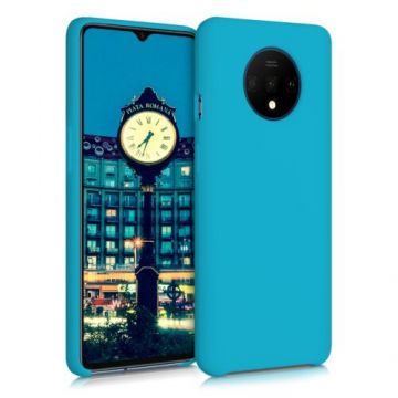 Husa pentru OnePlus 7T, Silicon, Albastru, 50403.205