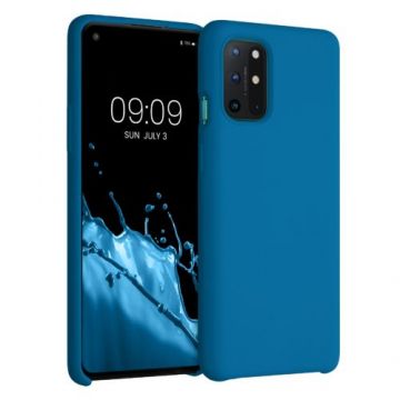 Husa pentru OnePlus 8T, Silicon, Albastru, 53683.228, Kwmobile